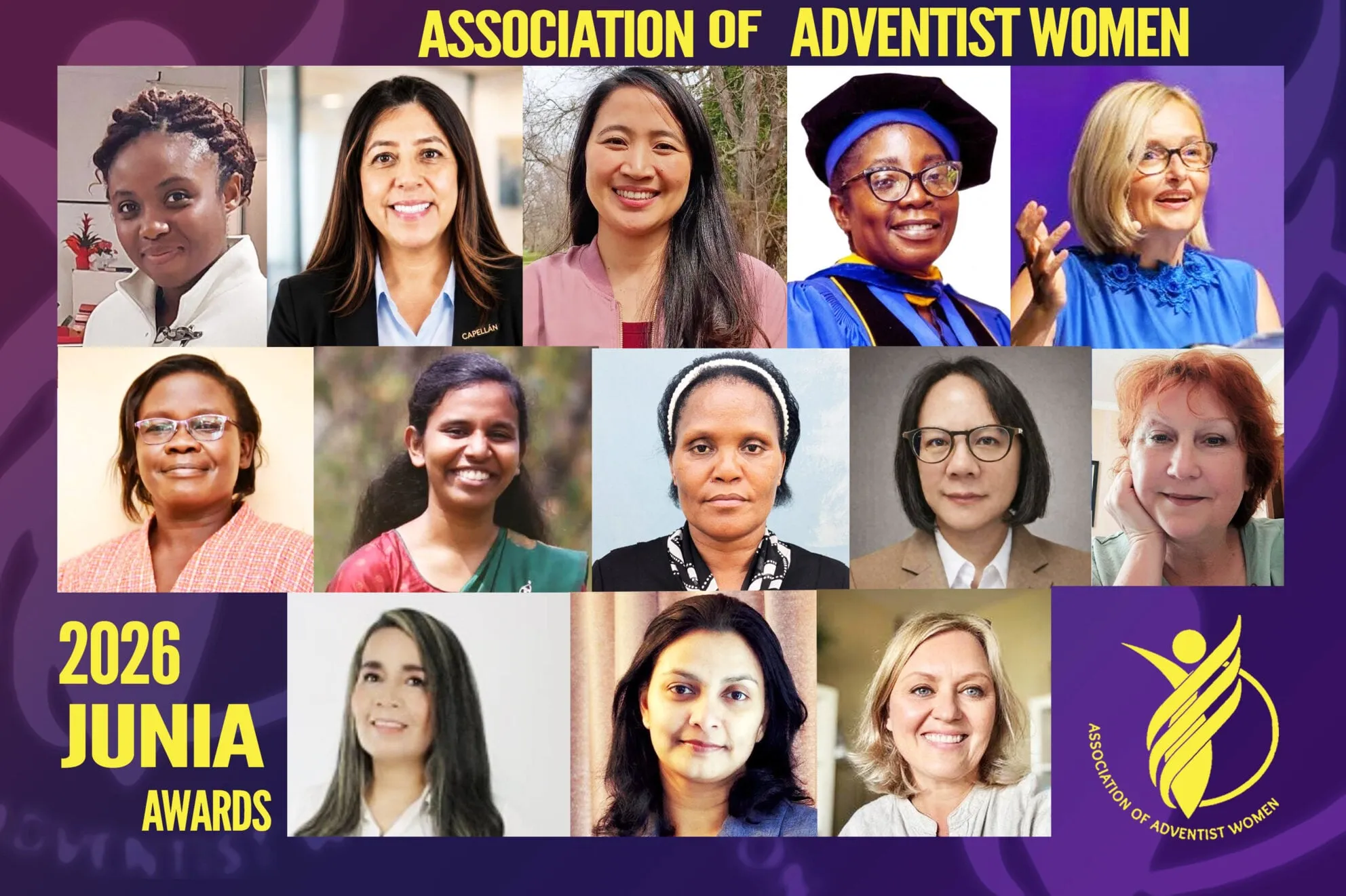 Association of Adventist Women, 2026 Junia Awards